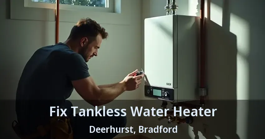Fix Tankless Water Heater Deerhurst, Bradford - ON
